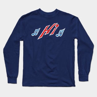 Hi Record Label Long Sleeve T-Shirt